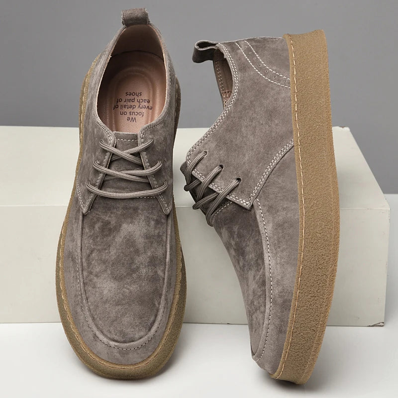 Classic Suede Leather Shoes